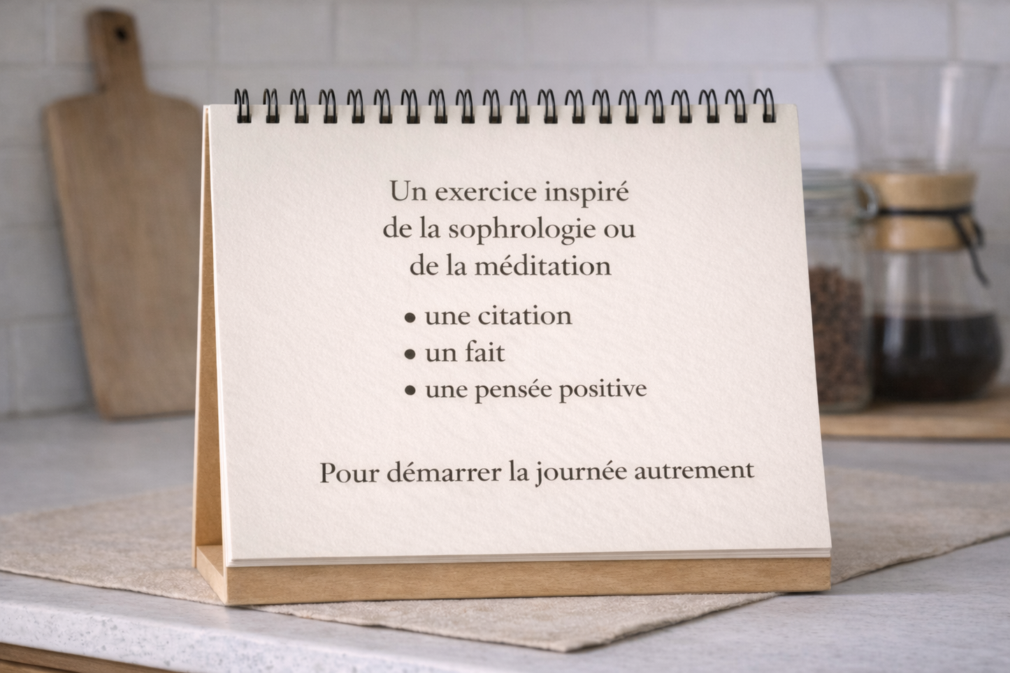 Abonnement KALM — Rituel du matin format simple